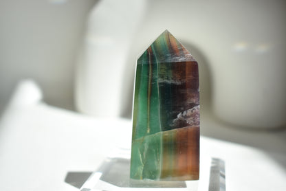 Silky Fluorite Point