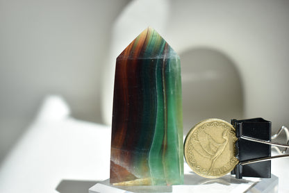 Silky Fluorite Point