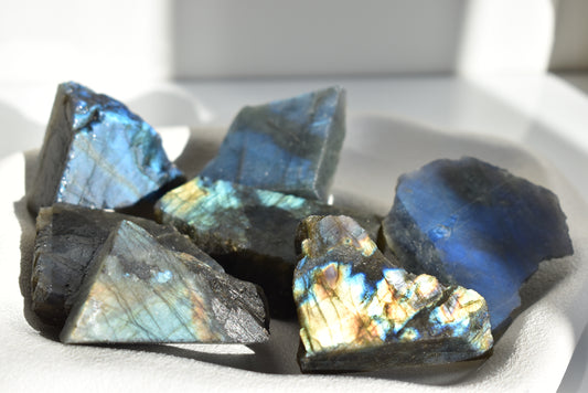Labradorite Raw Slab