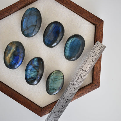 Blue Labradorite Palmstone