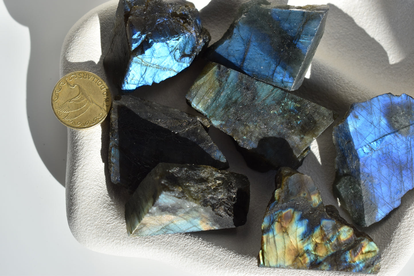 Labradorite Raw Slab