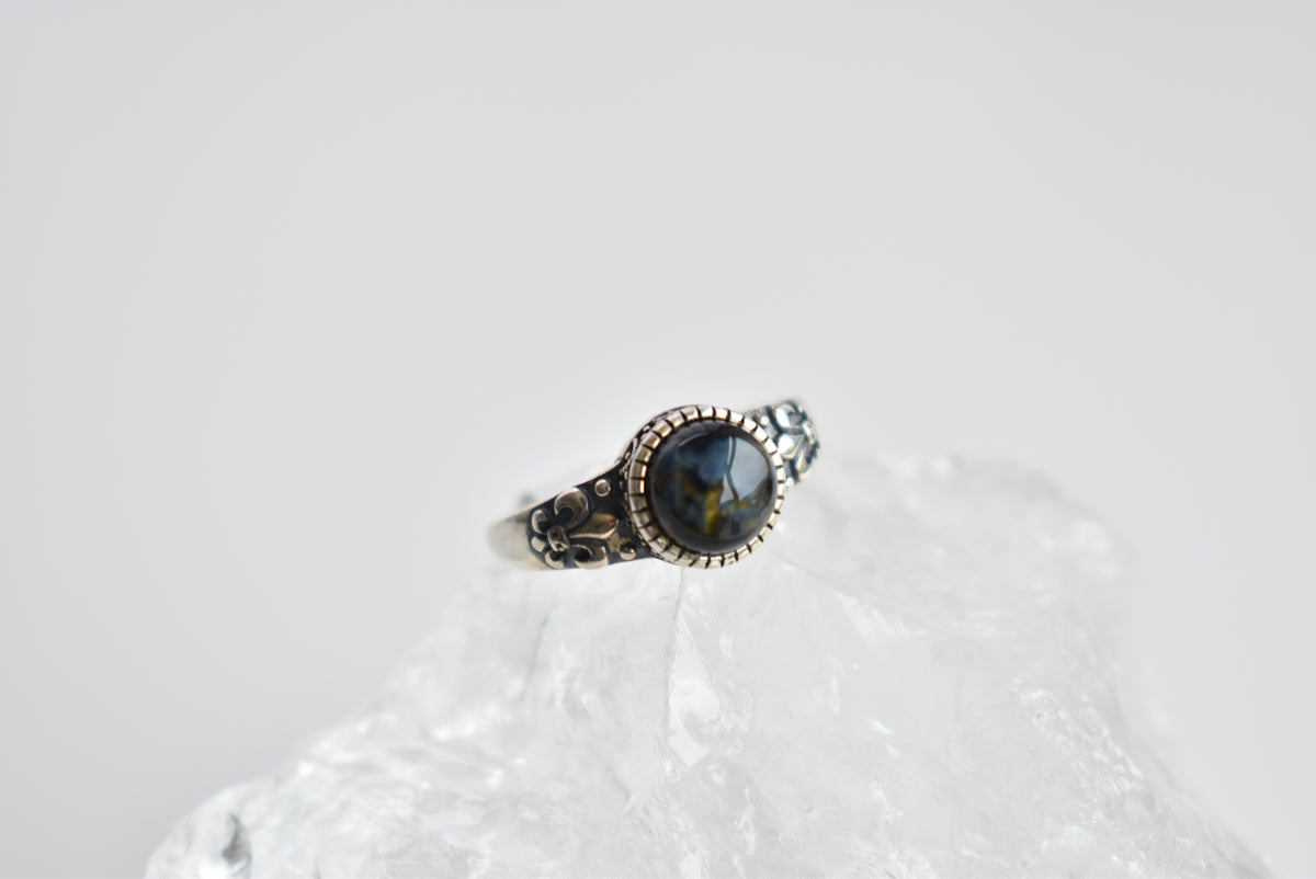 Pietersite Sterling Sliver Ring