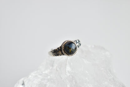 Pietersite Sterling Sliver Ring