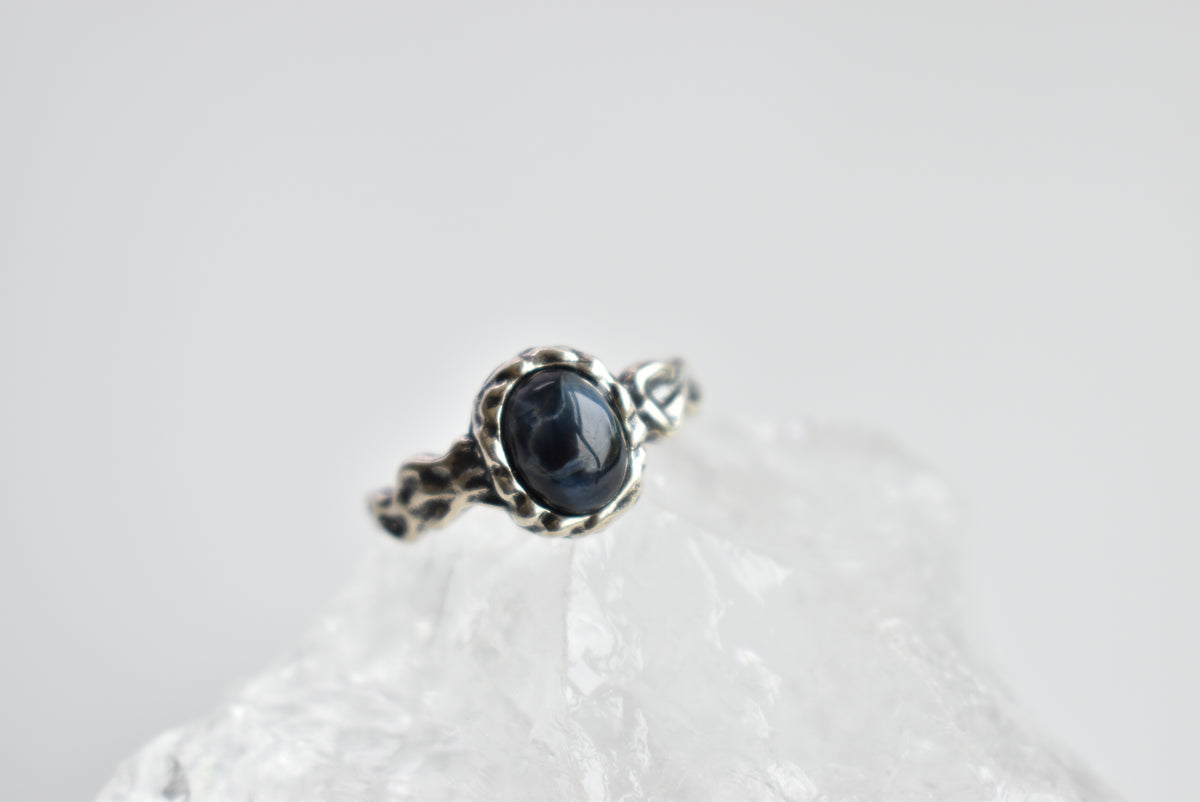 Pietersite Sterling Sliver Ring