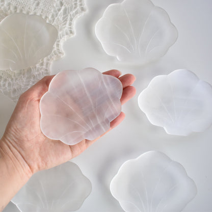 Selenite Satin Spar Charging Plate