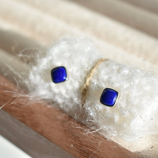 Lapis Lazuli Sterling Sliver Earring