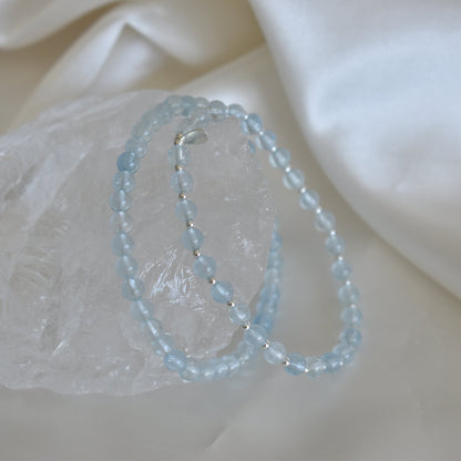 Aquamarine Bracelet 4.5mm