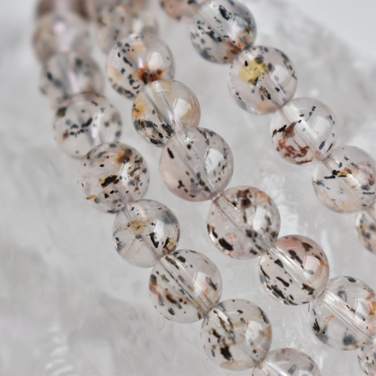 Dragon Fruit Rose Quartz 7mm
