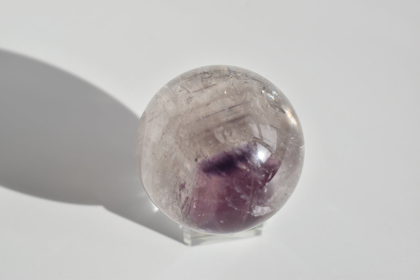Phantom Amethyst Sphere 54mm (rainbow）