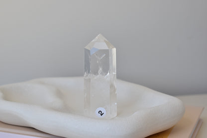 (Extremely Rare) Red Angel Feather Phantom Clear Quartz Point #2 (video)