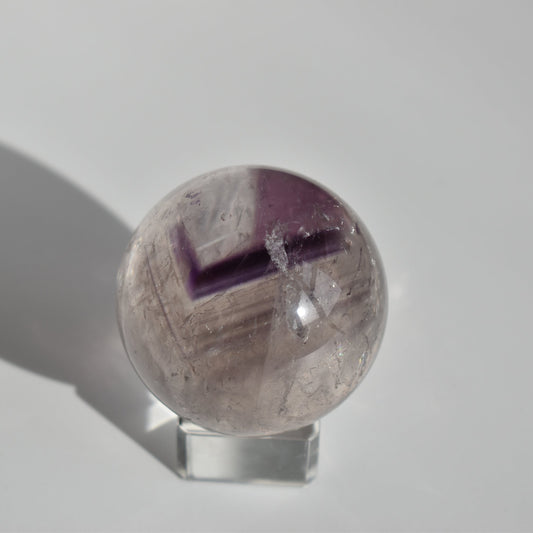 Phantom Amethyst Sphere 54mm (rainbow）