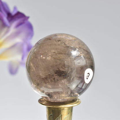 Rainbow Smoky Quartz Sphere #3