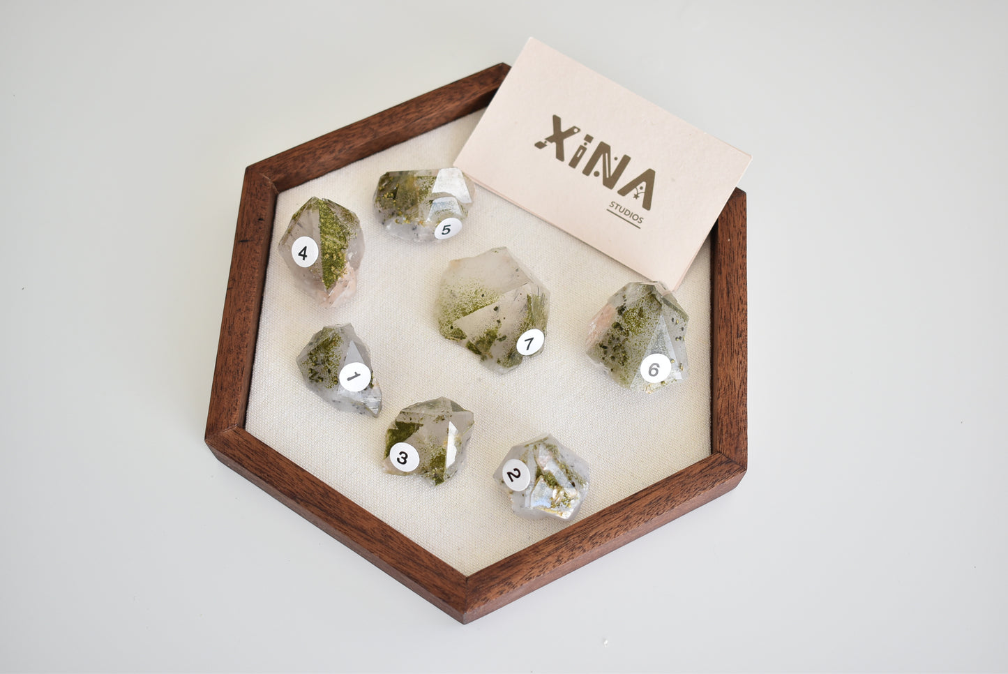 Epidote and Hematite Quartz