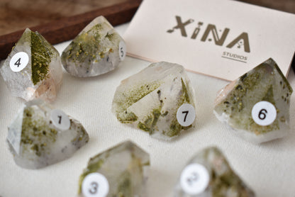 Epidote and Hematite Quartz