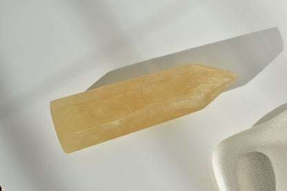 Honey Calcite Point #3