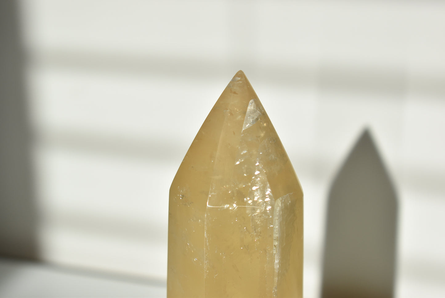 Honey Calcite Point #3