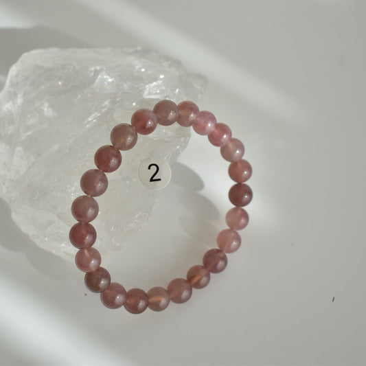 Rose Quartz Bracelet #2 - 8mm