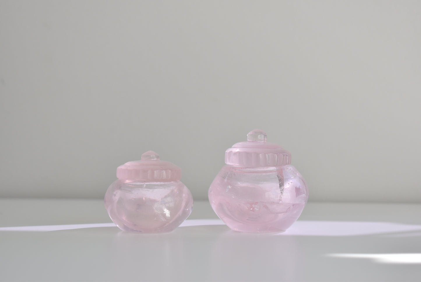 Asterism Rose Quartz Little Jar（small）