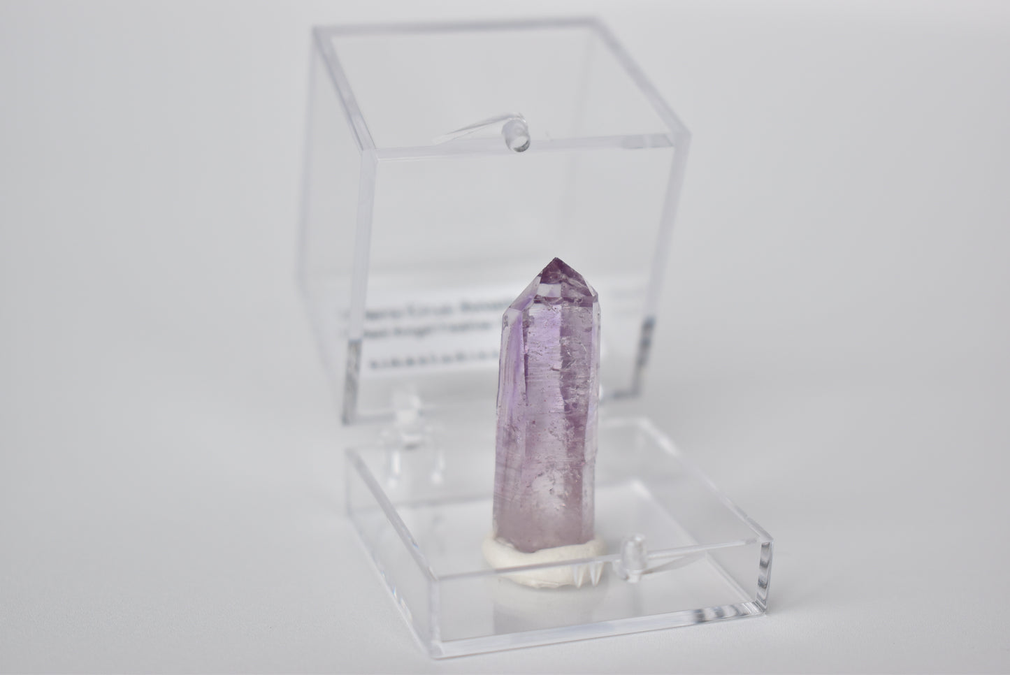 (Rare) Red Angel Feather Phantom Vera Cruz Amethyst Specimen #2 (video)
