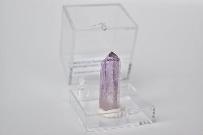 (Rare) Red Angel Feather Phantom Vera Cruz Amethyst Specimen #2 (video)