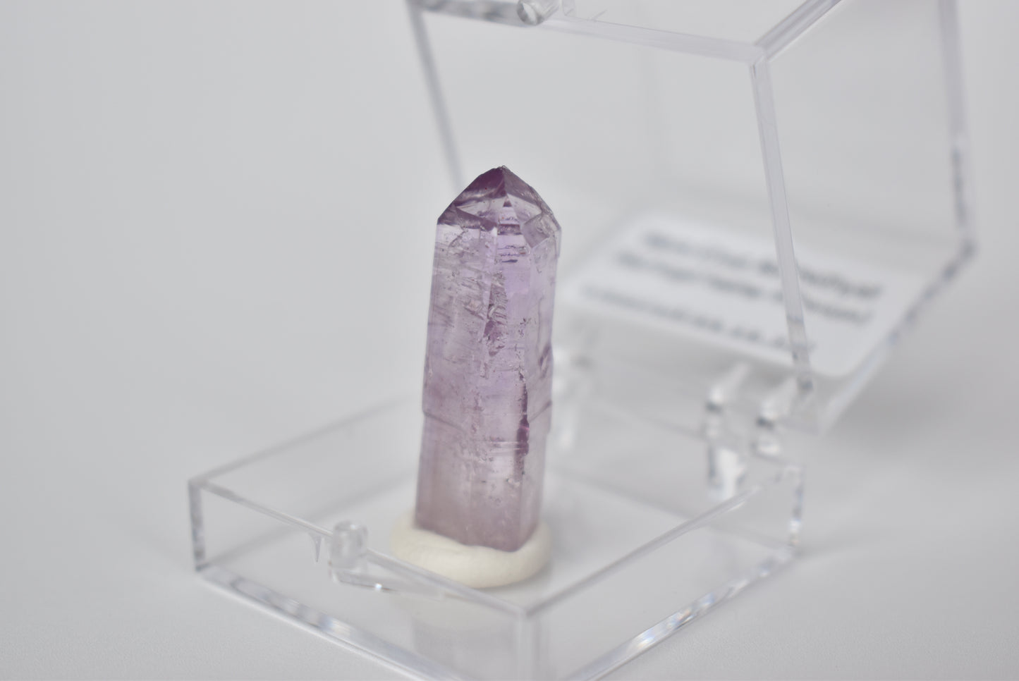 (Rare) Red Angel Feather Phantom Vera Cruz Amethyst Specimen #2 (video)