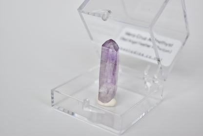 (Rare) Red Angel Feather Phantom Vera Cruz Amethyst Specimen #1 (video)