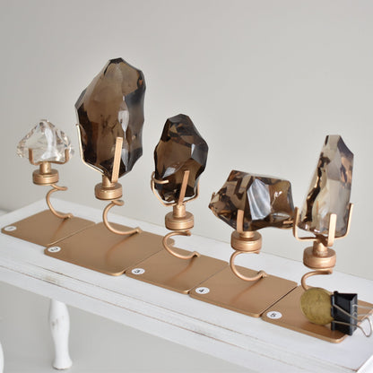 Zambia Premium Smoky Quartz with Rotating Stand #3