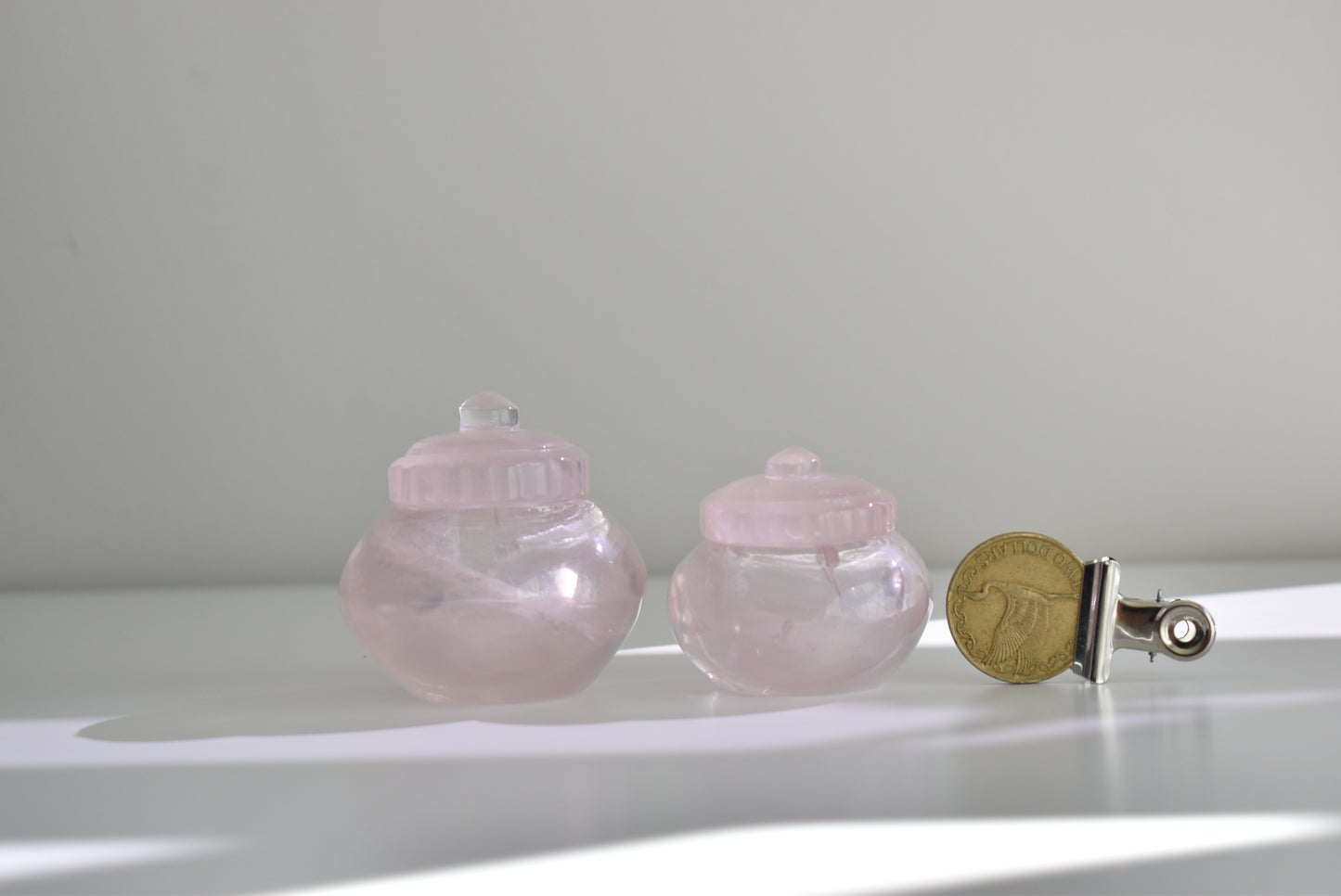 Asterism Rose Quartz Little Jar（small）