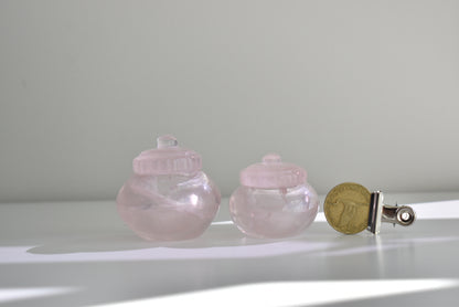 Asterism Rose Quartz Little Jar（small）