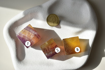 Candy Fluorite Cubes