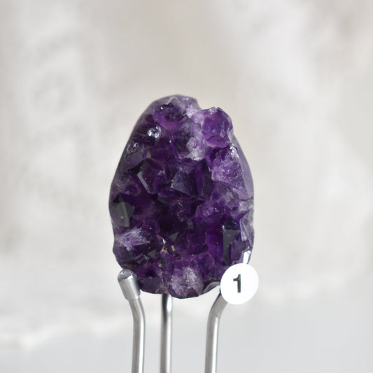 Amethyst Cluster Egg #1