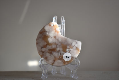 Blossom Flower Agate Moon