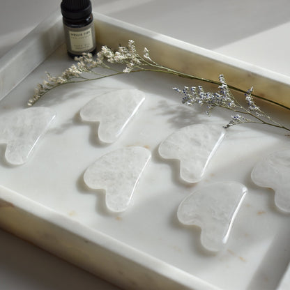 Clear Quartz  Gua Sha massage tool