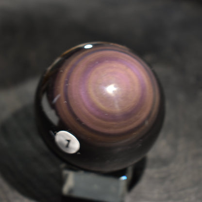 Rainbow Obsidian Sphere #1