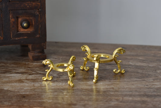 Golden Crystal Sphere Holder