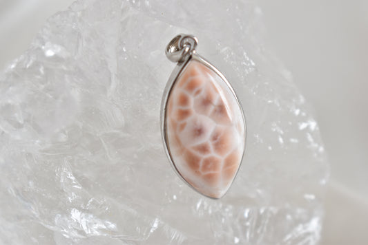 Pink Larimar Pendant