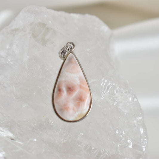 Pink Larimar Pendant