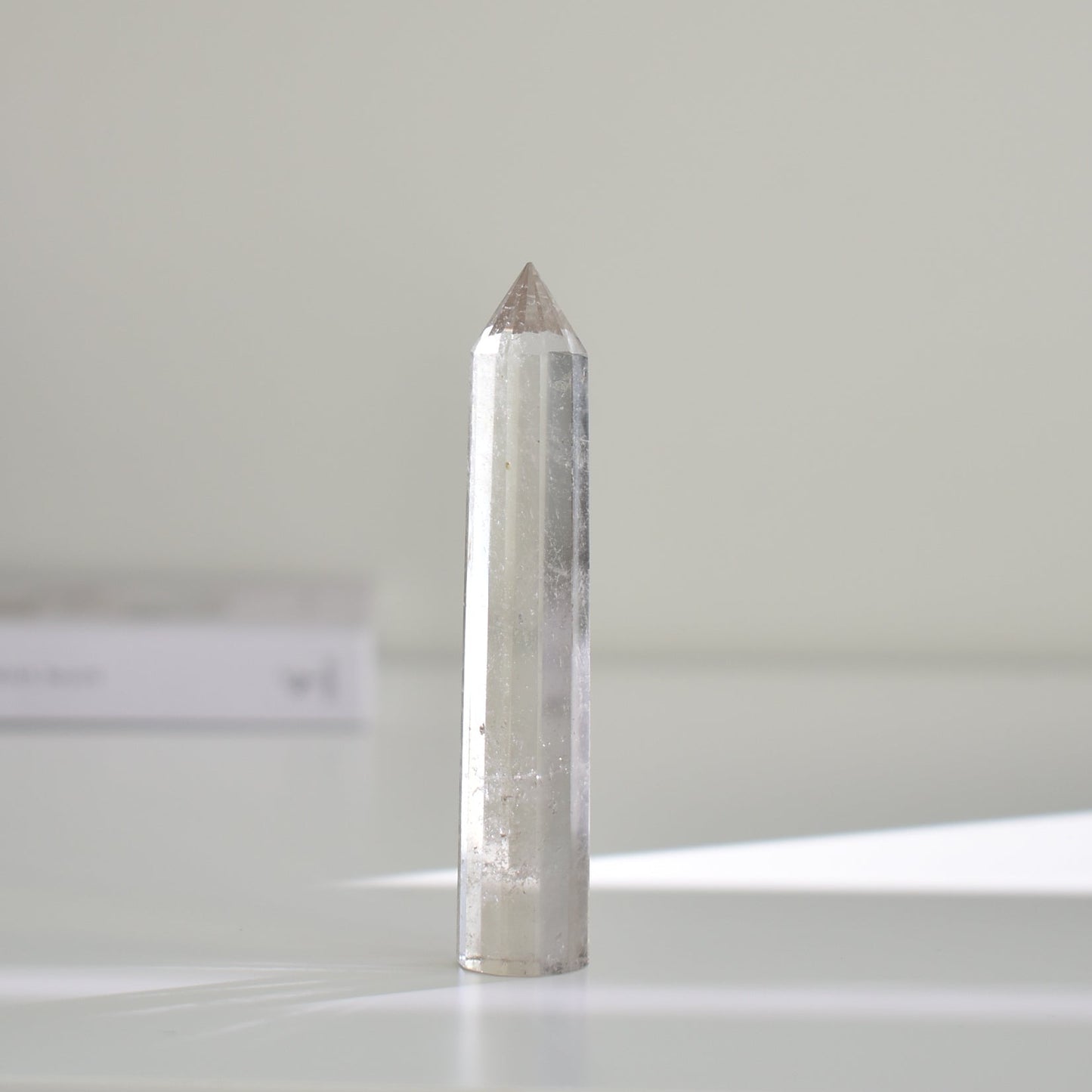10 Sided Vogel Smoky Quartz Point