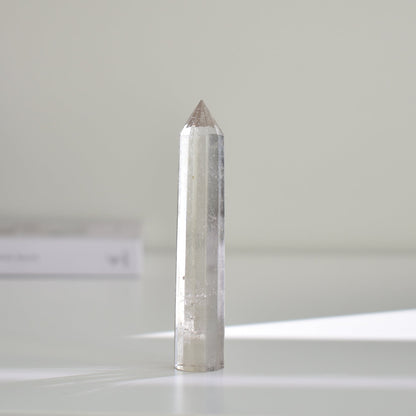 10 Sided Vogel Smoky Quartz Point