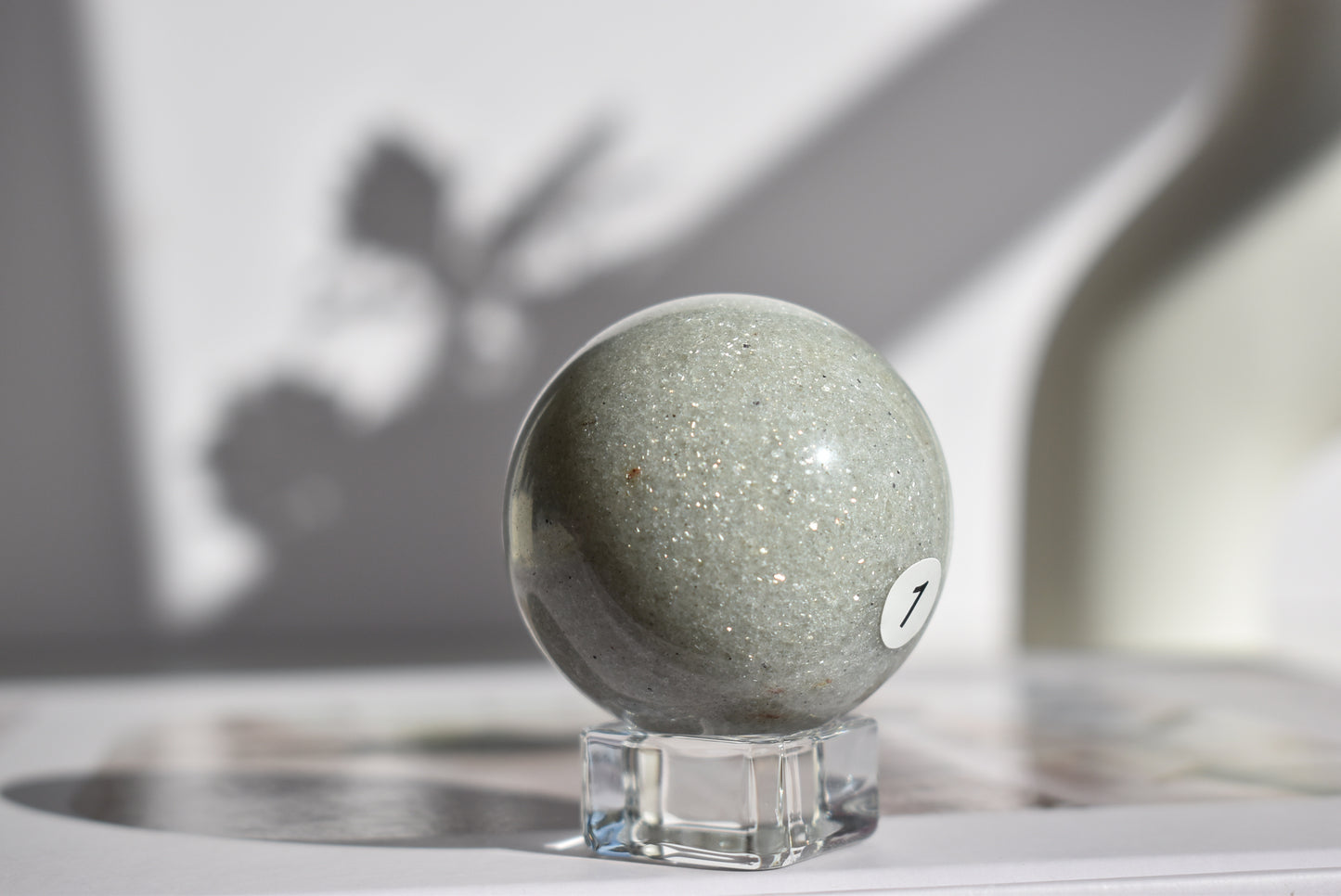 Sage Mica Sphere (Video)
