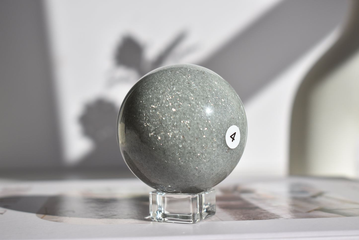 Sage Mica Sphere (Video)