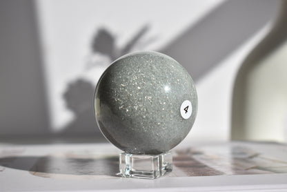 Sage Mica Sphere (Video)
