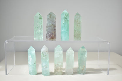 Green Fluorite Points