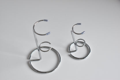 Wands Silver Metal Stand