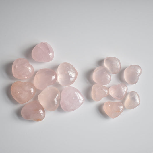 Rose Quartz Hearts