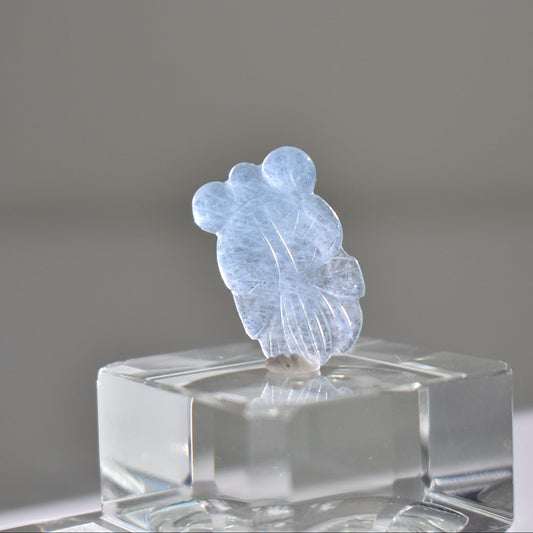 Aquamarine Goldfish Carving box