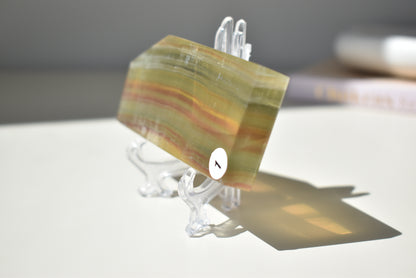 Pastel Rainbow Fluorite Slab #1 180g
