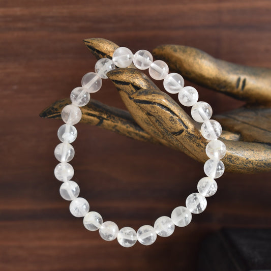 Rare Snow Garden Quartz 7 mm #1