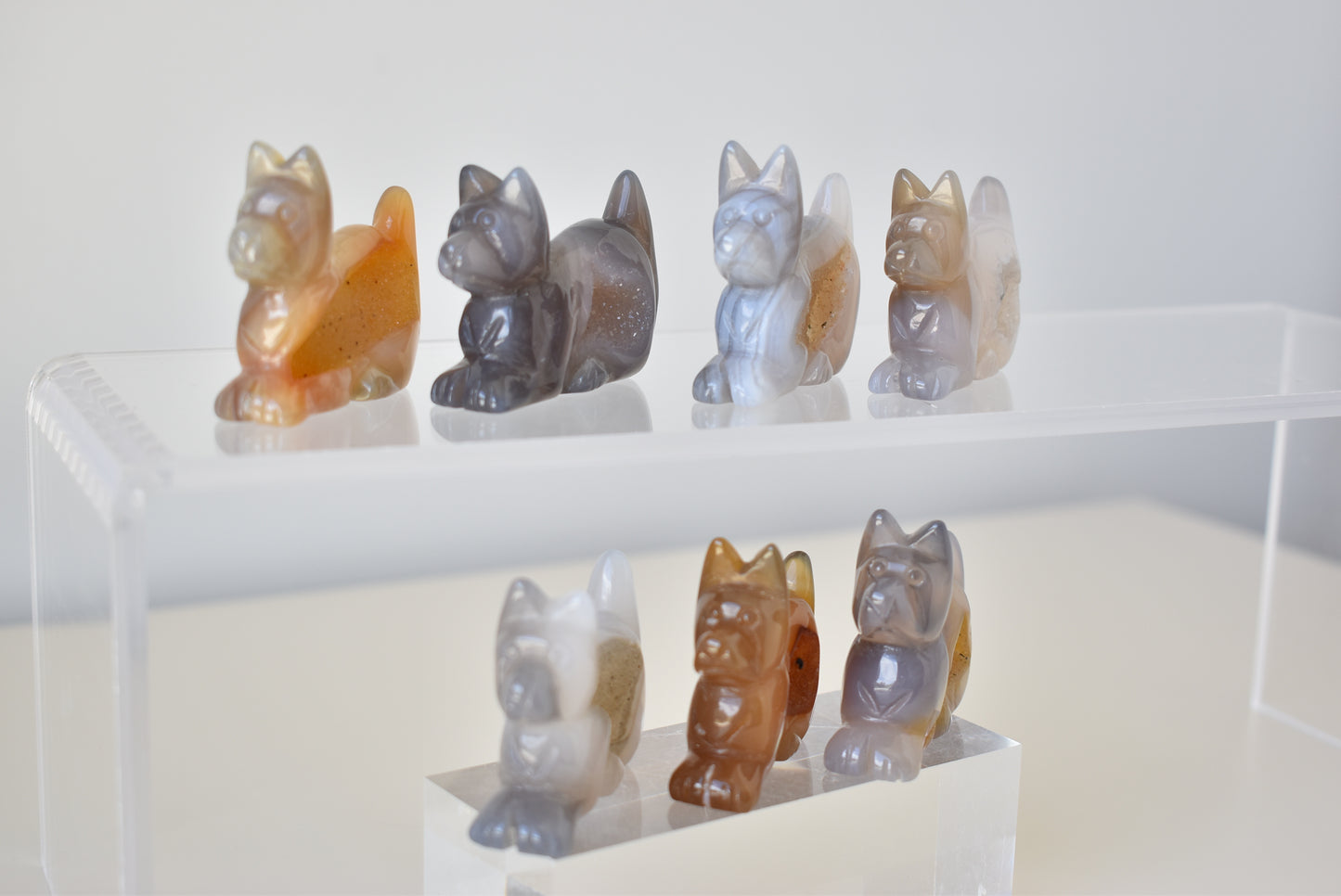 Agate Druzy Puppy/Dog