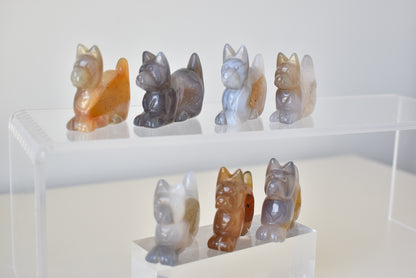 Agate Druzy Puppy/Dog